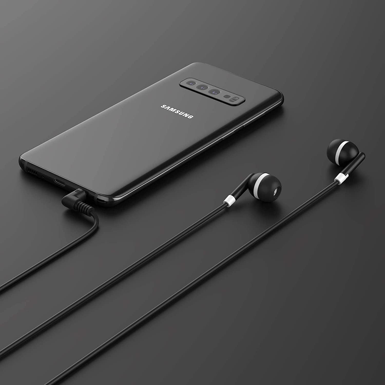 Bulk Earbuds with 3.5 Mm Headphone Plug - 100 Pack Wholesale Bundle - Multi Color